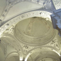 Il soffitto decorato di San Sisto - foto Cravedi