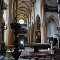La navata della chiesa di San Francesco - foto Federico Frighi