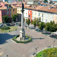 Piazza Duomo dall'alto - foto Cravedi