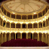 Una bella immagine dell'interno del Teatro dei Filodrammatici
