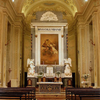 Chiesa  di San Colombano, interno