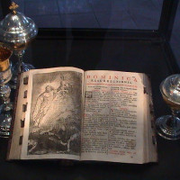 Alcuni oggetti conservati al Museo diocesano di arte sacra